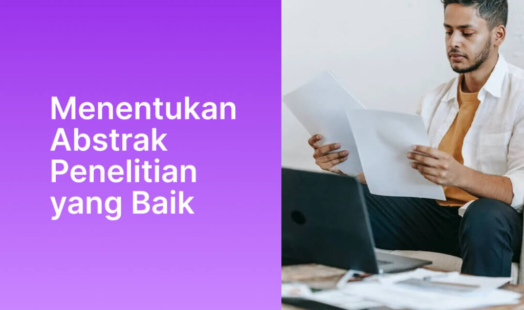 Menentukan Abstrak Penelitian yang Baik